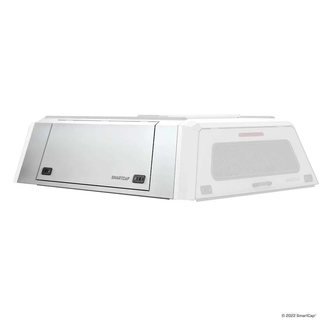 EC0302-WH-SPL – RSI N AMERIC Truck Cap Side Panel, Replacement For EC0302 White Stainless Steel Single